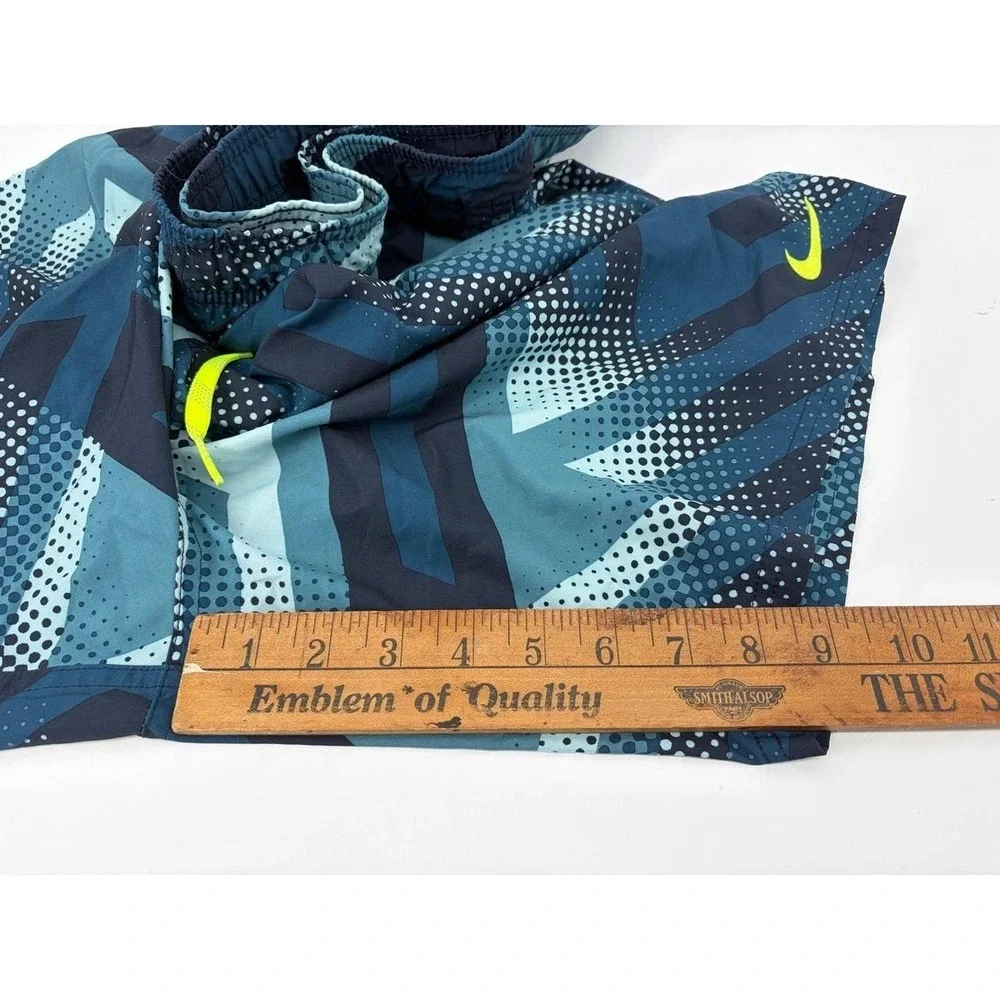 Nike Breaker Volley/Board Swim Shorts, Geometric Pattern, Men's Size XL
